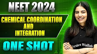 CHEMICAL COORDINATION AND INTEGRATION  in 1 Shot: FULL CHAPTER (Concepts+PYQs) | Prachand NEET
