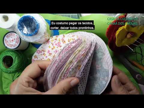 Oficina de Artesanato de Fuxico - Aula 1