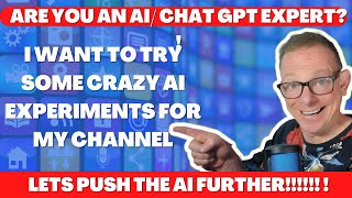 Chat GPT Experiments: Who wants to Collaborate with ME?