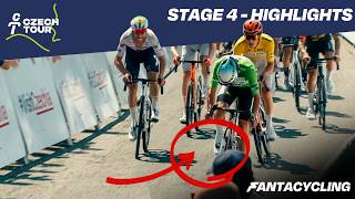 SGANCIARE il PIEDE dal PEDALE a 200 m dall'ARRIVO - Tappa 4 Czech Tour 2026