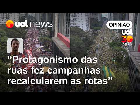 Eleições: Protagonismo das ruas fez campanhas de Lula e Flávio recalcularem as rotas | Ronilso