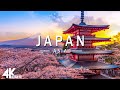 FLYING OVER JAPAN (4K UHD) - Relaxing Music Along With Beautiful Nature Videos - 4K Video HD