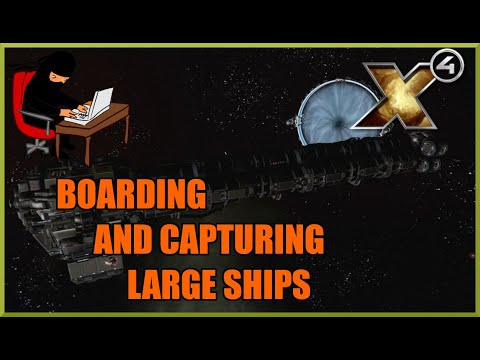 X4 Foundations: Boarding and Capturing Large Ships Guide
