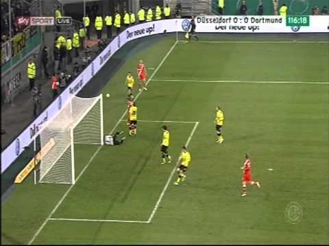 Fortuna Duesseldorf - Borussia Dortmund DFB-Pokal 2012/13 Verlängerung