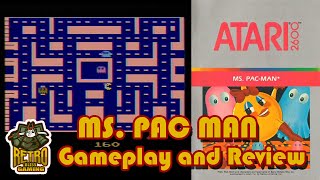 Ms. Pacman - Atari 2600 Game Review