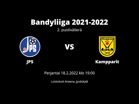Bandyliiga 2021-2022, 2. puolivälierä, JPS - Kampparit