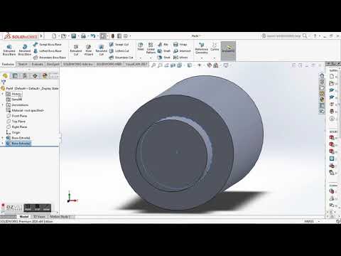 Milling Tool design for ABB IRB 120 Robot Arm - Part 2 (Motor Spindle)