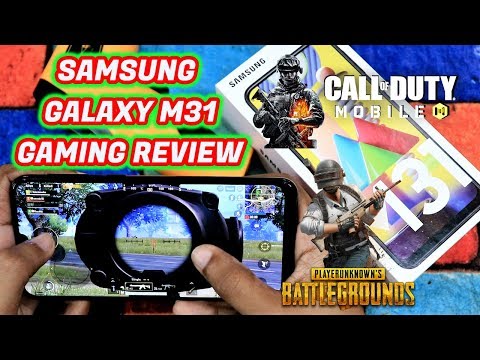 Samsung Galaxy M31 Gaming Review, PUBG Mobile Gameplay, Battery Drain test and Heating Test