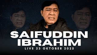 Download lagu 🔴 LIVE SAIFUDIN IBRAHIM 23 Oktober 2025  #edistv  #apologetkristen mp3