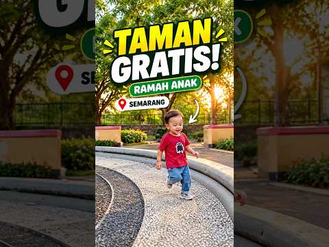 Bahagia anak itu sederhana, cukup dengan ditemani dan ruang luas untuk bermain. Taman Citra Satwa Pandean bisa jadi pili...