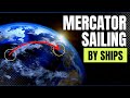 Mercator Sailing Types Of Navigation Great Circle Sailing Rhumbline Sailing Sailing Ecdis
