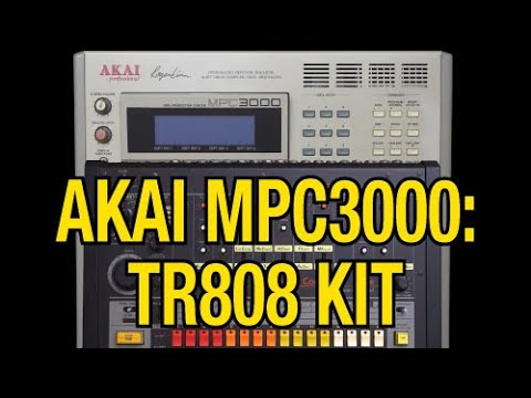 808 Drums Sample Pack for the Akai MPC3000, ASR-10, SP-1200 and more!