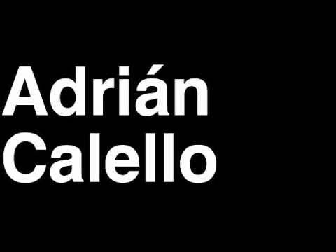 How to Pronounce Adrian Calello GNK Dinamo Zagreb Football Goal Penalty Kick Yellow Red Card Injury