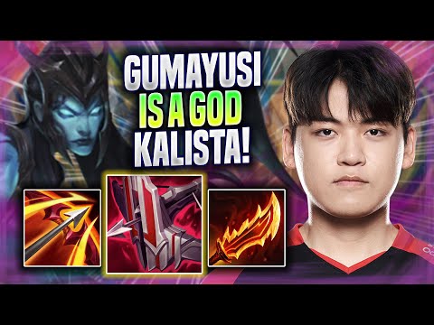 GUMAYUSI IS A GOD WITH KALISTA! - T1 Gumayusi Plays Kalista ADC vs Lucian! | Season 2022