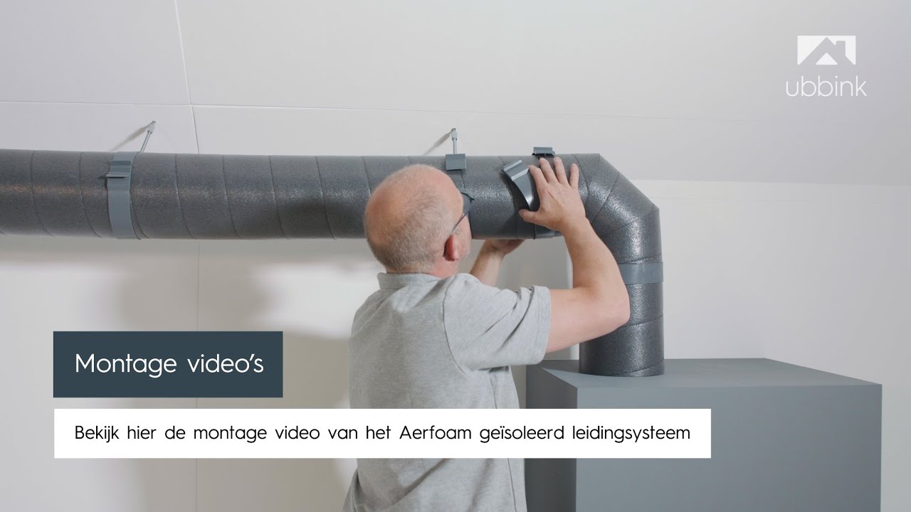 Aerfoam geïsoleerd leidingsysteem 
