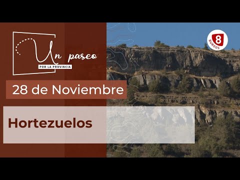 Programa de televisión sobre Hortezuelos en La 8 Burgos