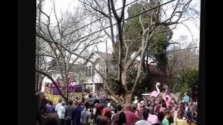 preview picture of video 'Spanishtown Mardi Gras Parade February 09 2013'