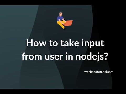 User Input In Nodejs