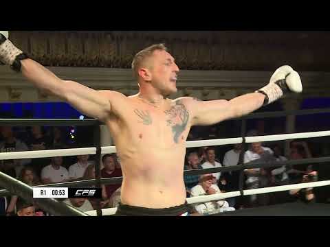 Darren Anstey Vs Andy Manzolo - Combat Fight Series K1 World title fight on 11/09/2022