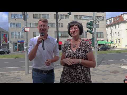 AfD-Infostand Karlshorst: Hier spricht Lichtenberg!