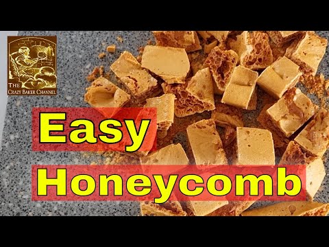 Professional Baker Teaches You How To Make HONEYCOMB !