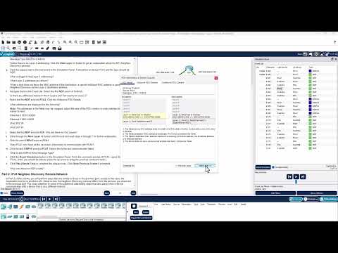 CCNA1-ITNv7 - 9.3.4 Packet Tracer - IPv6 Neighbor Discovery