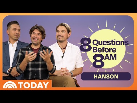 Hanson on 20 years of ‘Underneath’ and the secret behind their iconic hairstyles | 8 Before 8