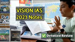 Vision IAS Notes Hindi/English Medium Review 2023 | How to get Vision ias notes | Best UPSC Notes