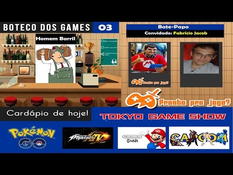 Boteco dos Games - Bate Papo #04 (Pronto pro jogo ?)