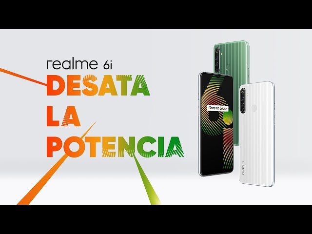 Realme 6i 4G 4GB 128GB 6.5" White Milk video