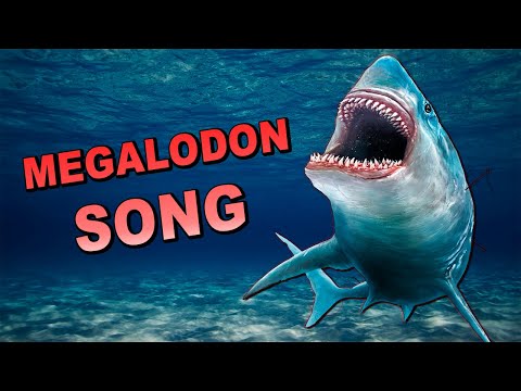 Sea monster MEGALODON Song (Shark eater) Horror meme