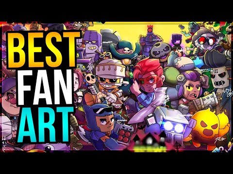 BEST BRAWL STARS FAN ART COMPILATION!