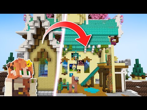 I Transformed my Minecraft MEGA BASE Interior - Hermitcraft