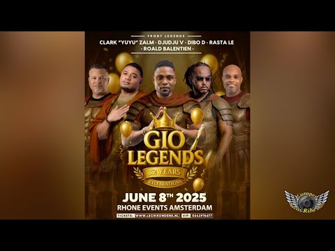 GIO LEGENDS 32 YEAR CELEBRATIONS (JUNE 8TH 2025)