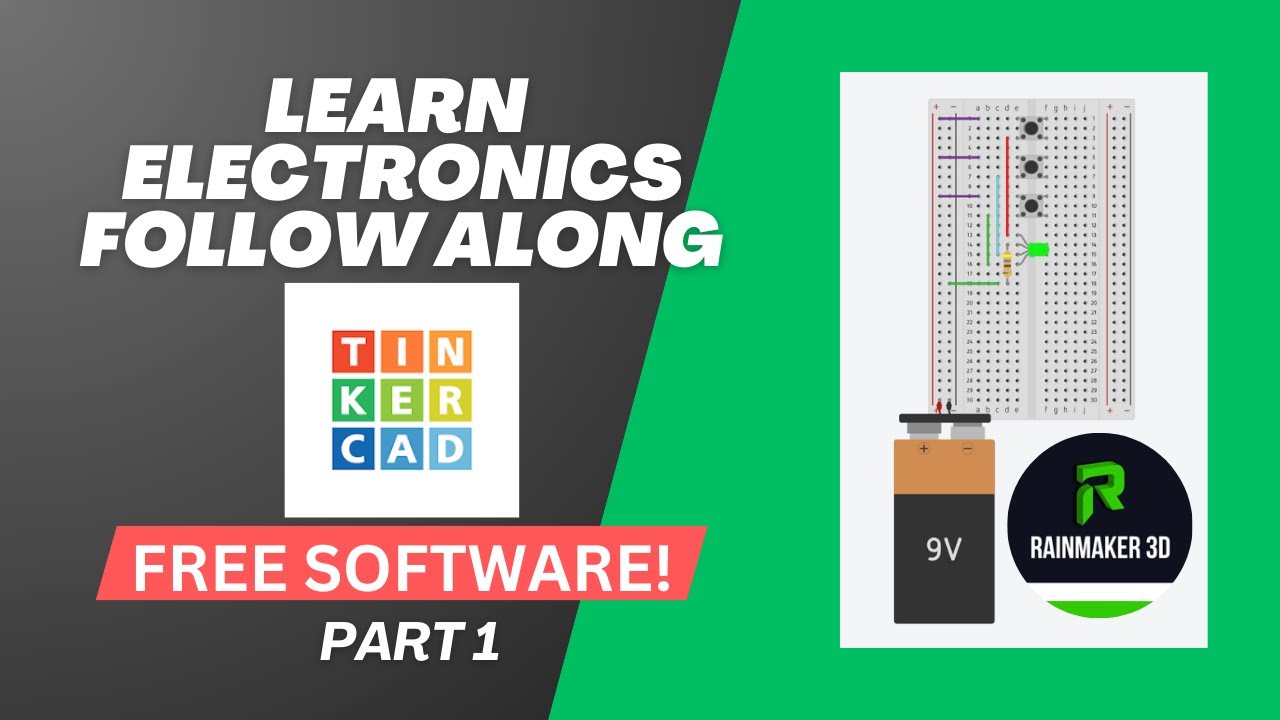 Tinkercad Circuits: The Ultimate Beginner's Electronics Course (Free Software!)