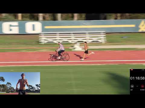 800m Time Trial Sebastian Barclay 1:56- 9/22/2020