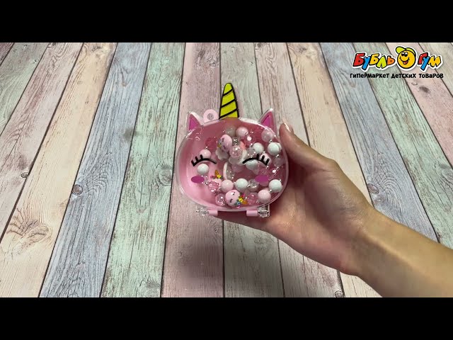 Набор украшений Радужные единорожки в шкатулке - видео