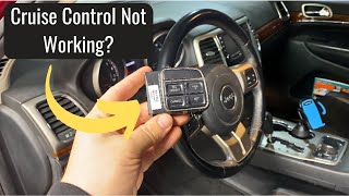 Jeep Speed Control Switch Replacement | Jeep Cruise Control Not Working
