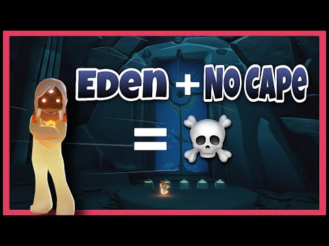 EDEN RUN WITHOUT CAPE ☠️ | sky children of the light | Noob Mode
