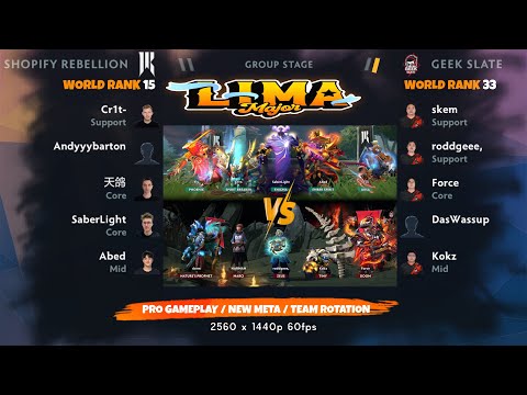 Shopify Rebellion vs Geek Slate (game2) | Lima Major 2023 | Main Event | Group B [Bo2]