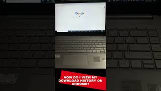 How do I view my download history on Chrome? #shorts