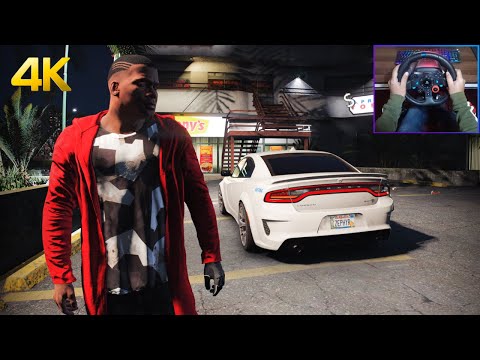 GTA V: Ultra Realistic Graphics Gameplay on RTX™ 3090 Maxed-Out Settings + Steering Wheel