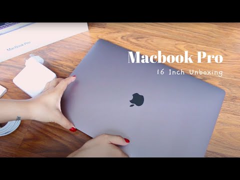 (ASMR) Unboxing Macbook Pro 16 Inch