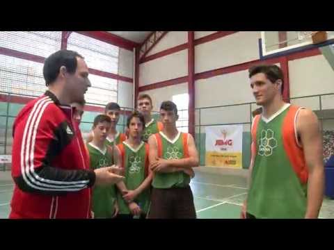 Finais do basquete masculino II em Contagem.