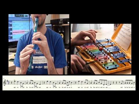 Good time - Owl city and Carly Rae Jepsen - Flute (recorder) cover and sheet music