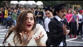 Chaplin Foxy Flashmob  FLASHMOB Azerbaijan