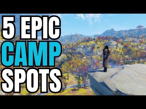 Fallout 76 Top 5 BEST CAMP Locations - Part 1