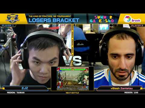 ZJZ (曾家鎮) vs Zantetsu - KOF '98 Neo Geo World Tour Season 2 Global Finals TOP-32 highlights