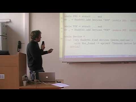 OCaml Meeting 2011: The core Caml system: status report and challenges, by Xavier Leroy
