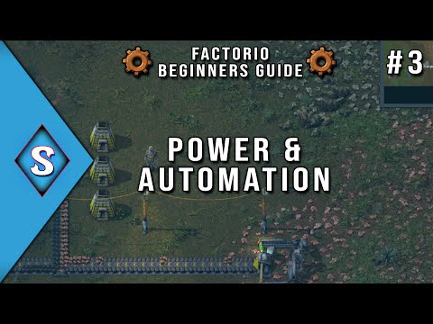 2021 Factorio Beginner's Guide - Ep 3: Power & Automation